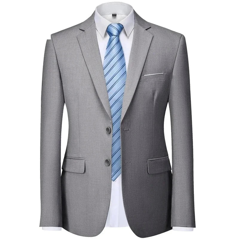 Blazer Masculino Clássico de Dois Botões